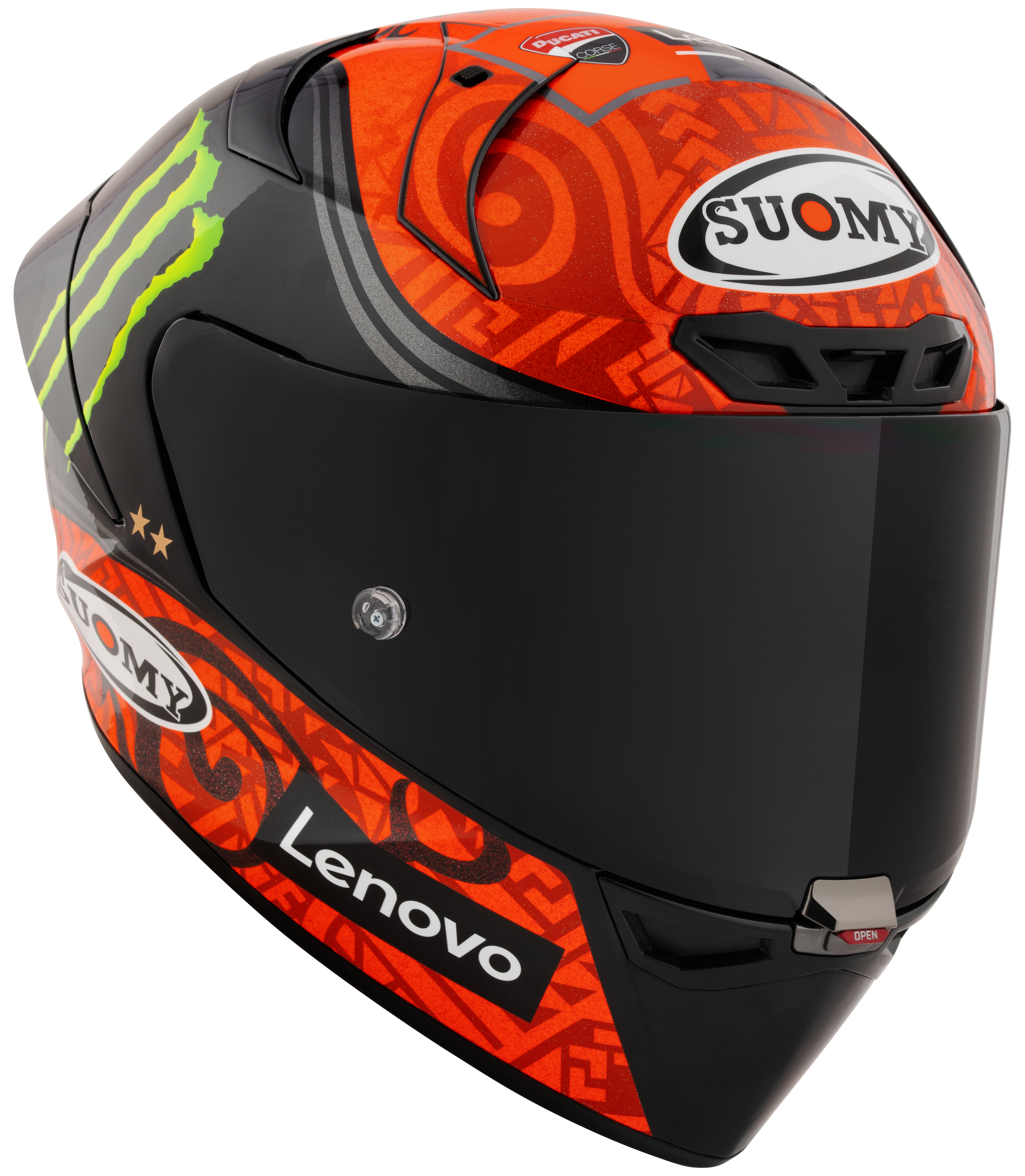 Suomy S1-XR GP Casco Francesco Pecco Bagnaia Monster Replica 2023 K6SX0001 