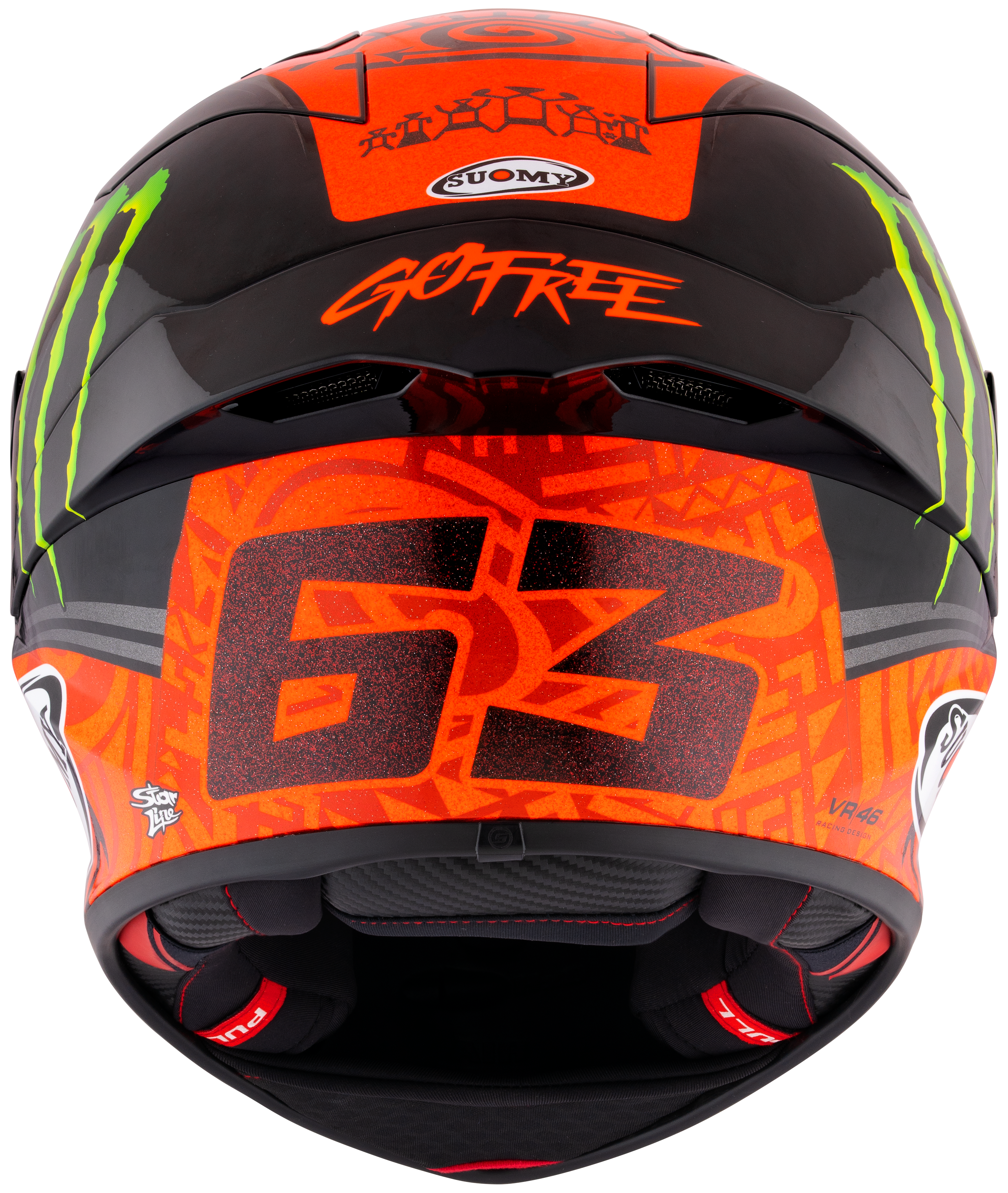 Suomy S1-XR GP Casco Francesco Pecco Bagnaia Monster Replica 2023 K6SX0001 