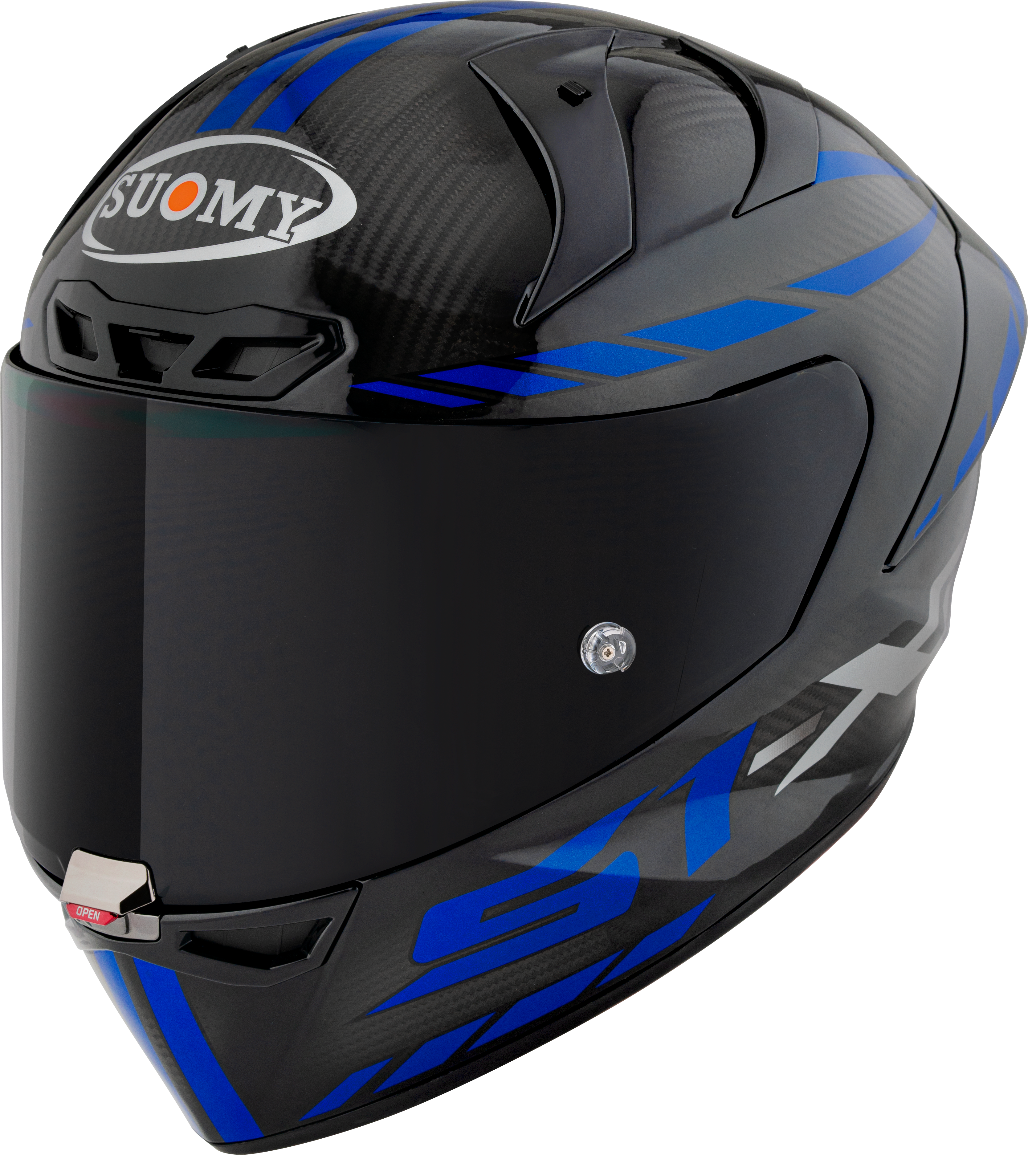 Casco Suomy S1-XR GP Carbono Hypersonic Azul K6SX0006 