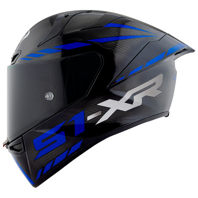 Casco Suomy S1-XR GP Carbono Hypersonic Azul K6SX0006 