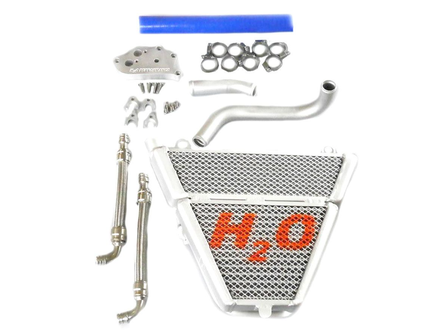 Kit de enfriador de agua + aceite H2O Performance adicional para Ducati Panigale 1199/S/R (12-17) 