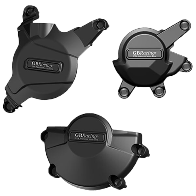 Cubierta de motor Protectores Juego completo GBRacing Honda CBR 600 RR (07-21) 