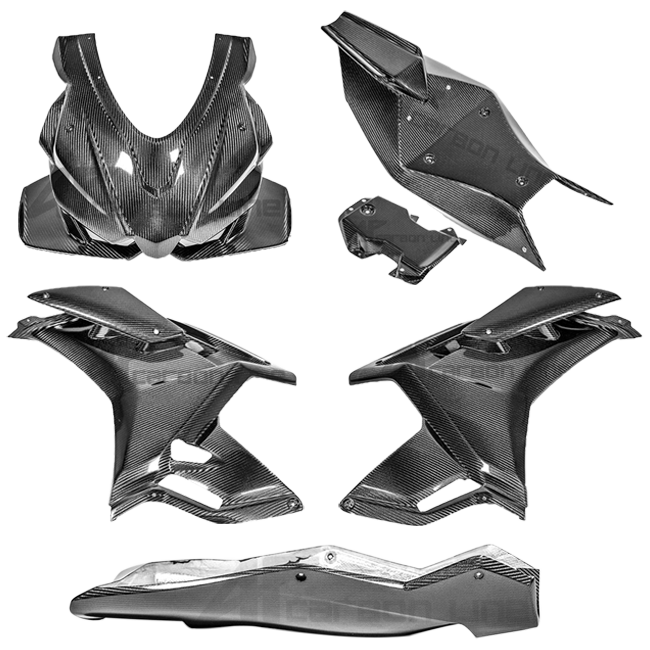 Juego completo de carenados 200g AP Carbon Line Aprilia RSV4/RR/1100 Factory (21-25) 