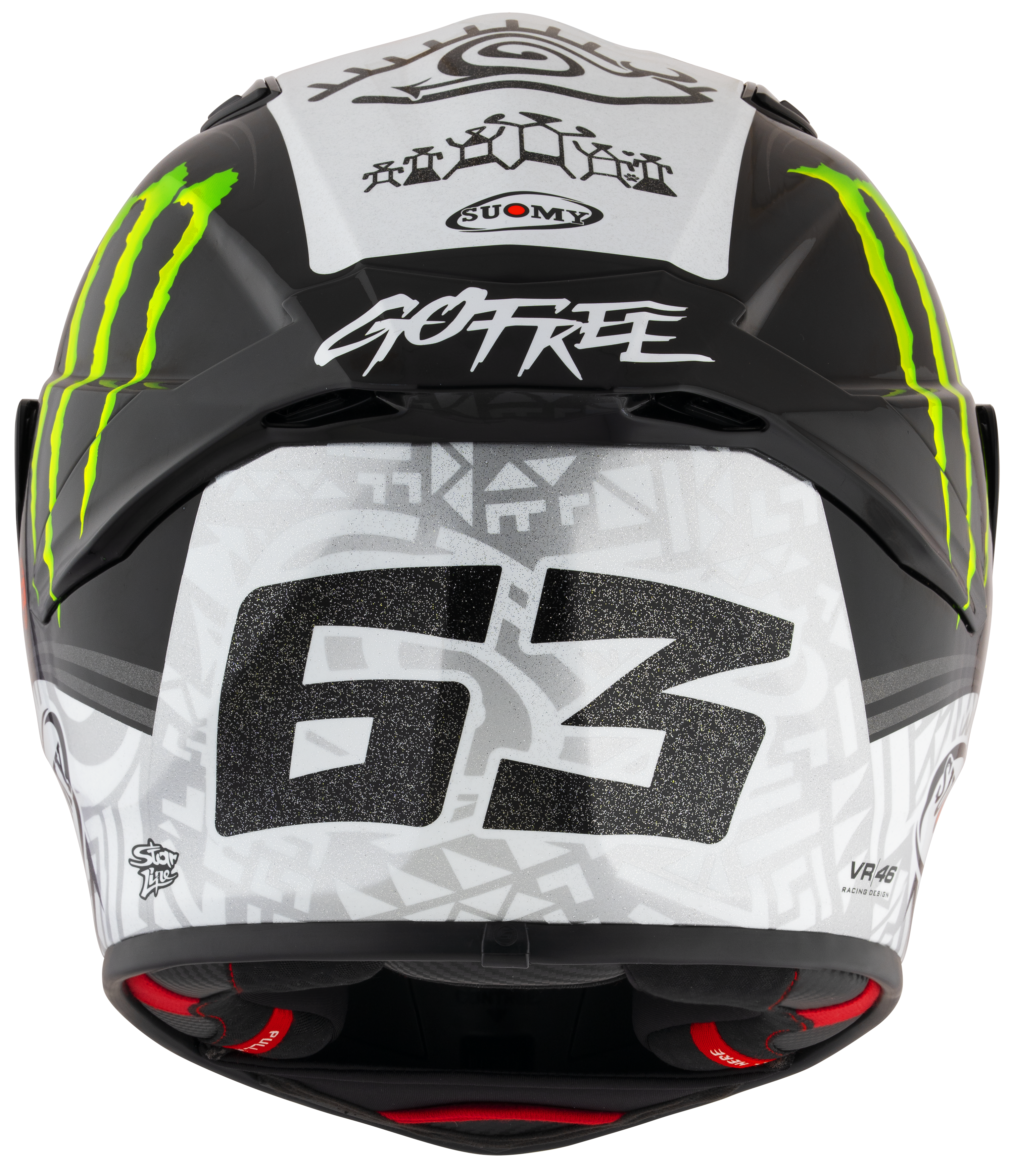 Suomy Track-1 Casco Francesco Pecco Bagnaia Replica de la Prueba de Invierno 2023 K6T10015 