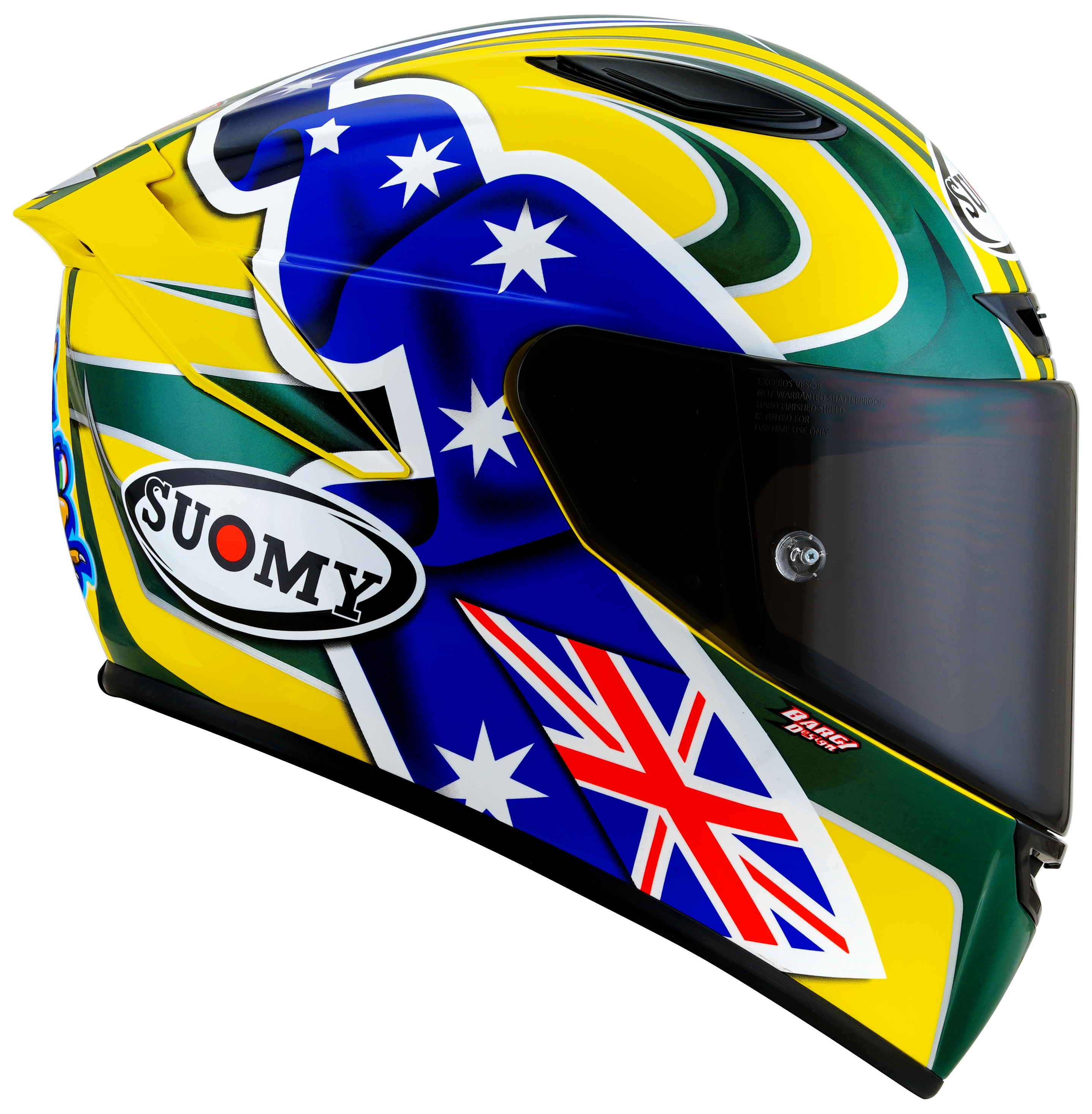 Suomy Track-1 Casco Troy Bayliss Réplica 2005 K6T10017 