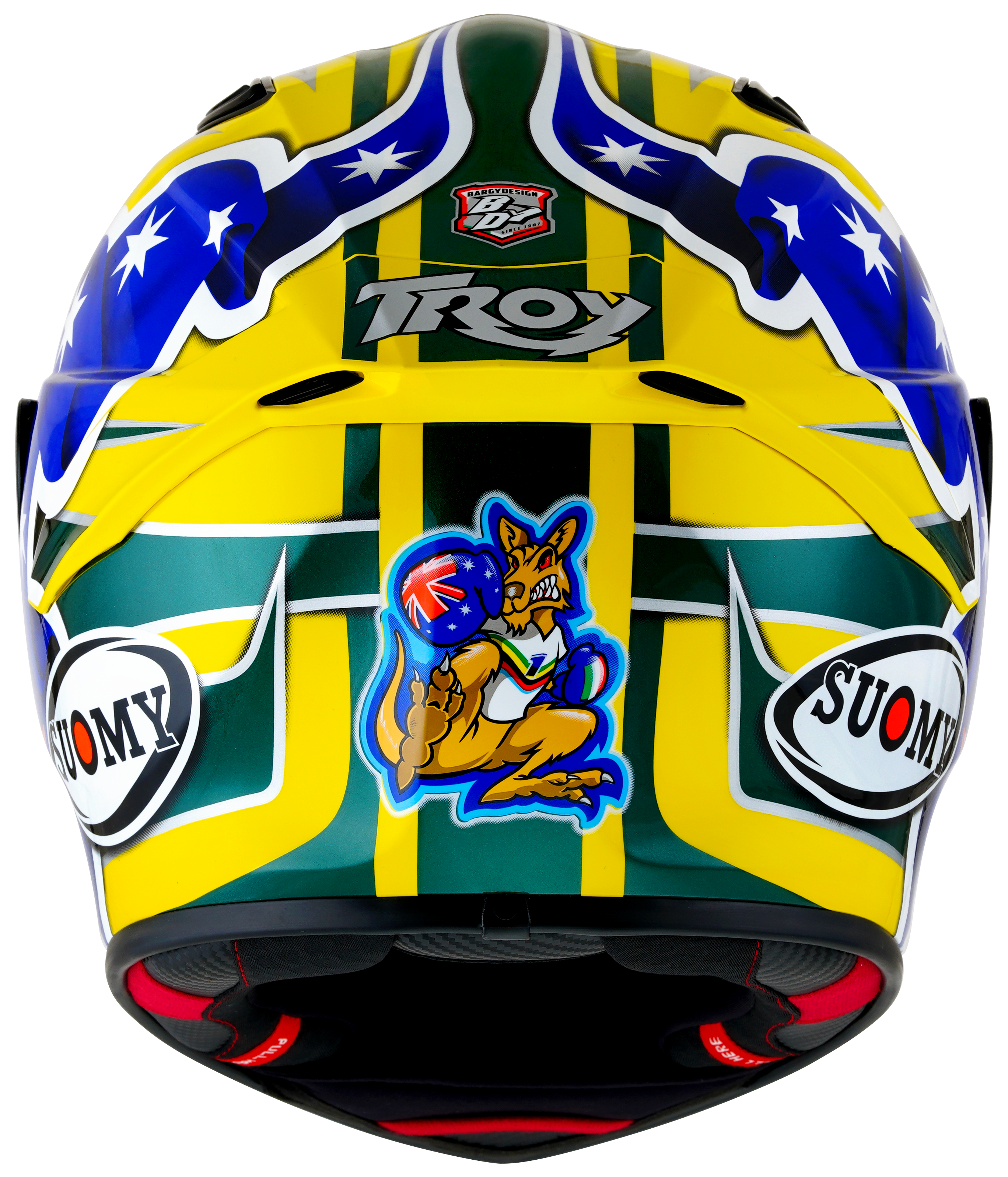 Suomy Track-1 Casco Troy Bayliss Réplica 2005 K6T10017 