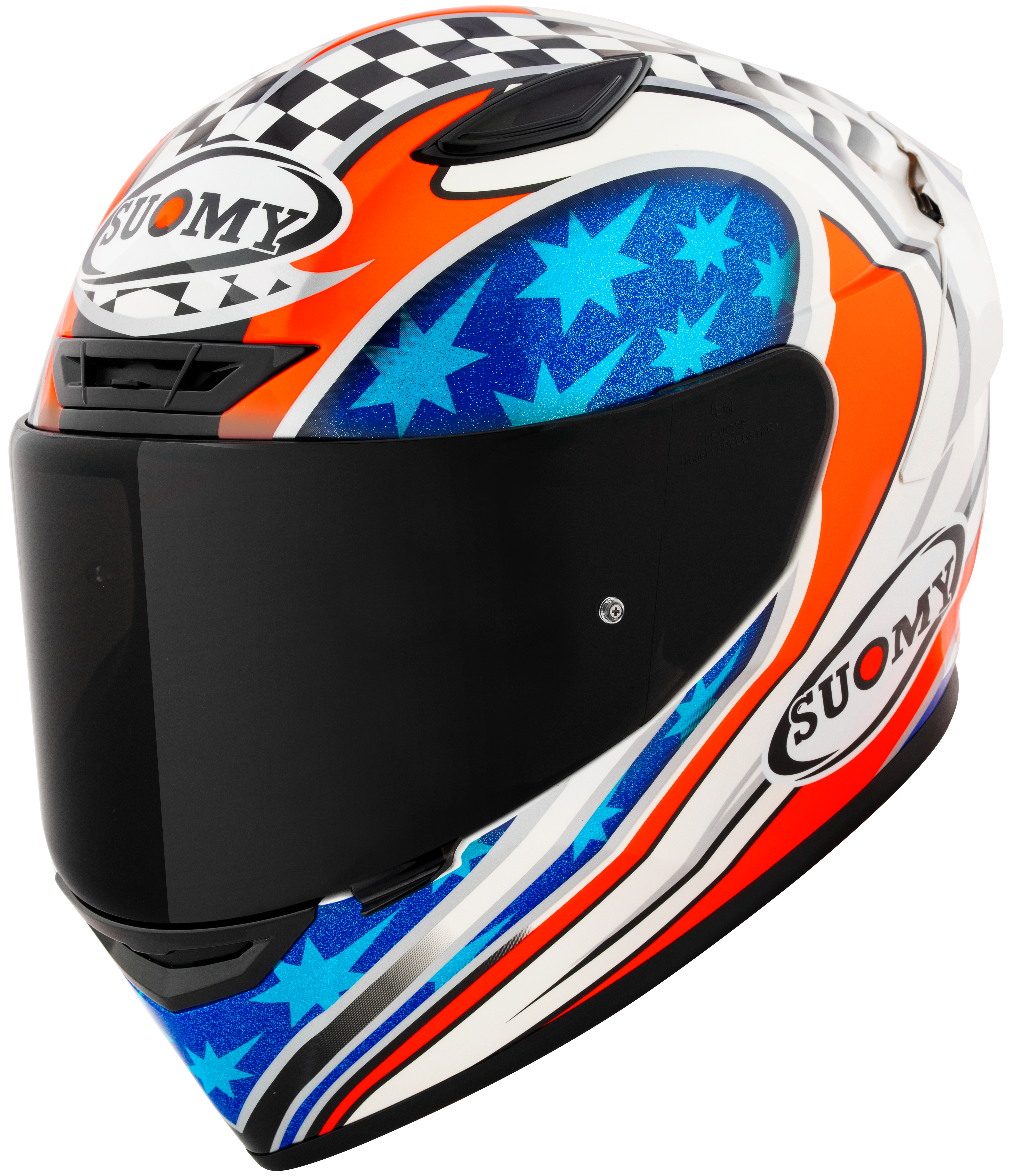 Suomy Track-1 Casco Troy Bayliss Réplica 2002 K6T10018 