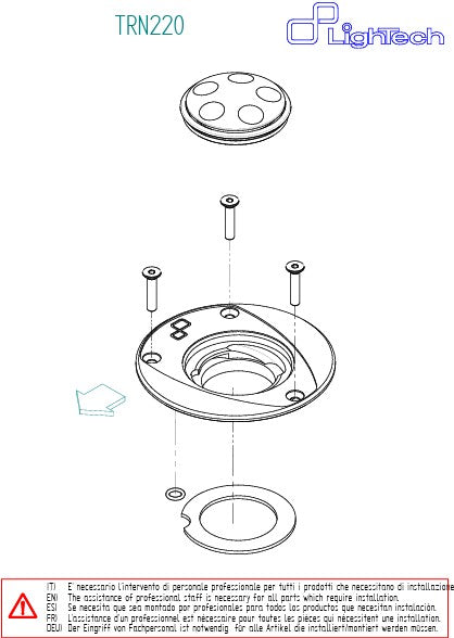 Tapa de depósito de tornillo LighTech Suzuki GSX-R 600/750 (04-16) TRN220 