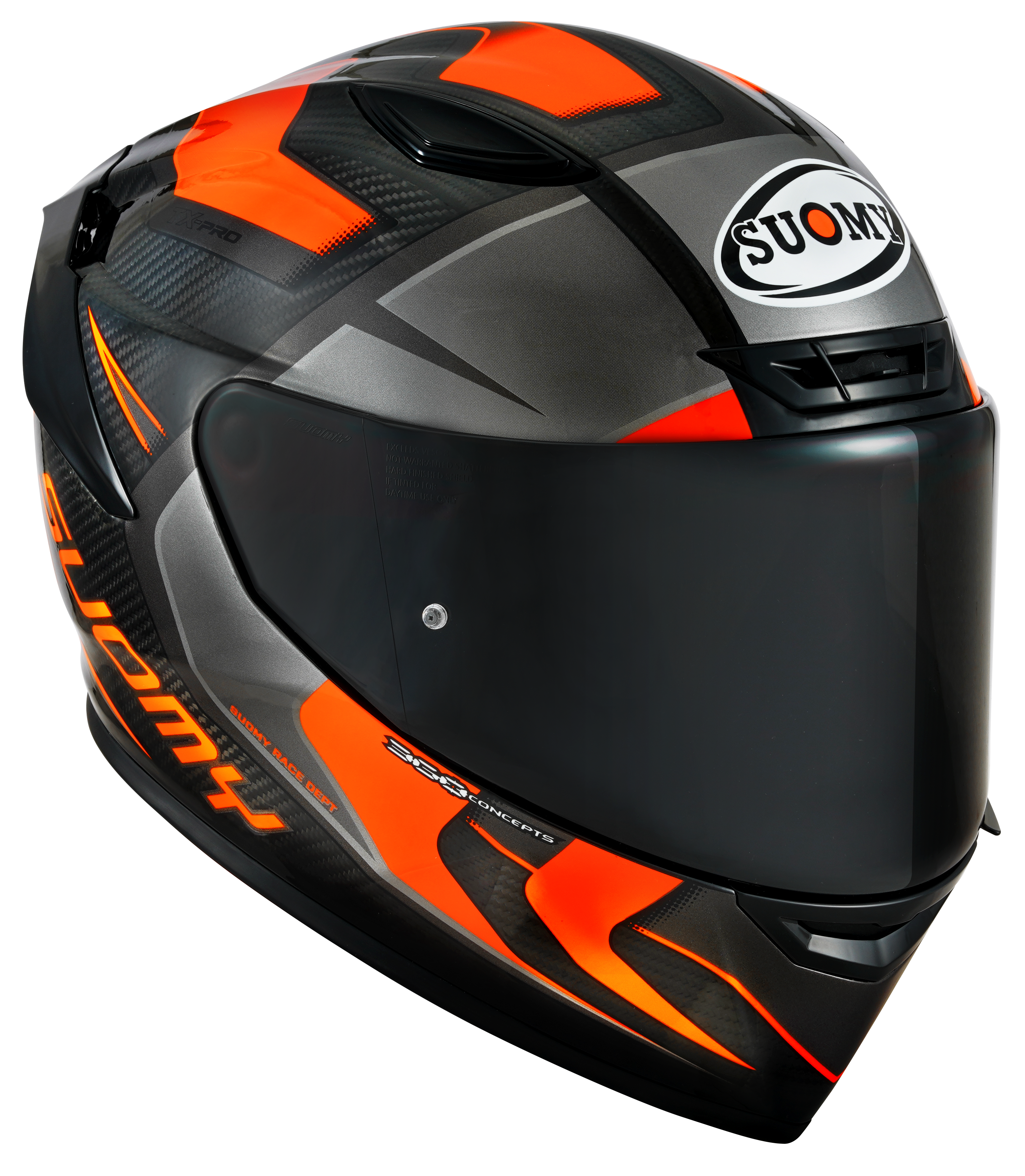 Suomy TX-Pro Casco Carbono Advance Naranja Fluo K6TX0004 