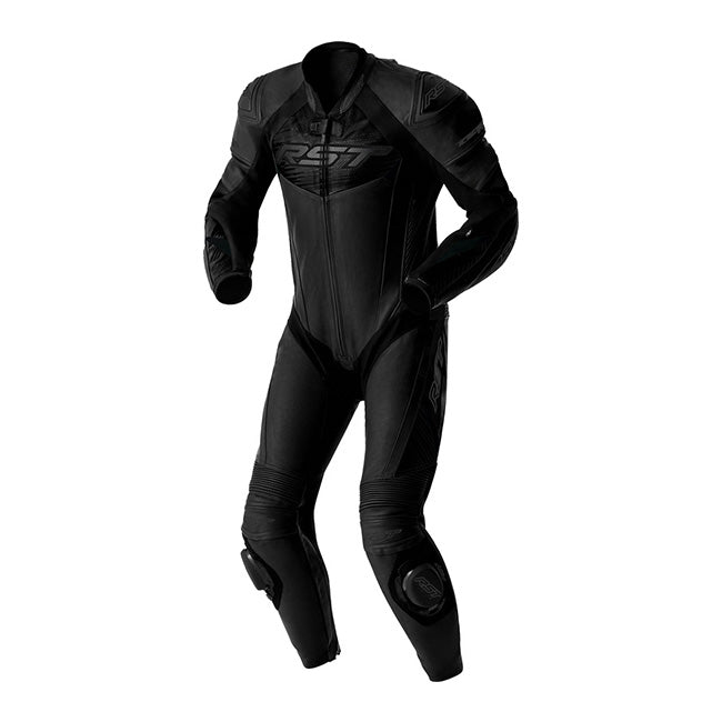 RST Tractech EVO D3O mono Mono de cuero – Mono de competición perforado | Hombre | Negro | 103634 
