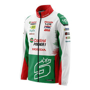 LCR Honda Racing Team Johann Zarco #5 sudadera con cremallera con capucha (zip) réplica 2026 para hombre IXON 