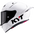 Casco de competición KYT R1R Plain blanco brillante Y6R100W3 
