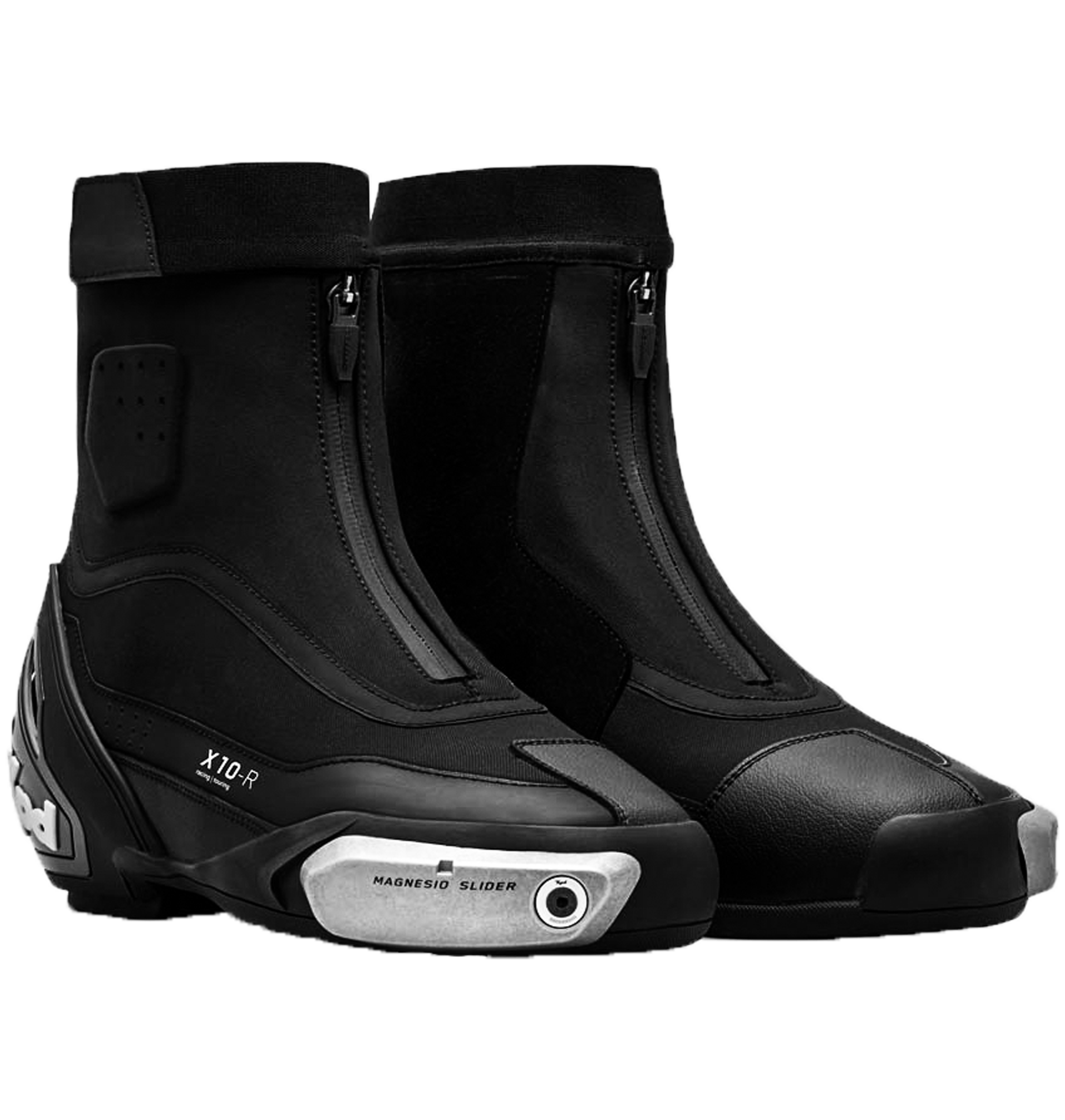 XPD X10-R Botas de motociclismo de carrera y calle | Hombres | Negro 