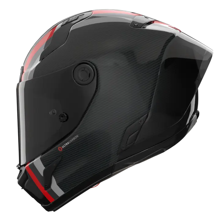 Nolan X-804 RS Casco Ultra Carbon Gemini Negro/Rojo/Antracita 364 