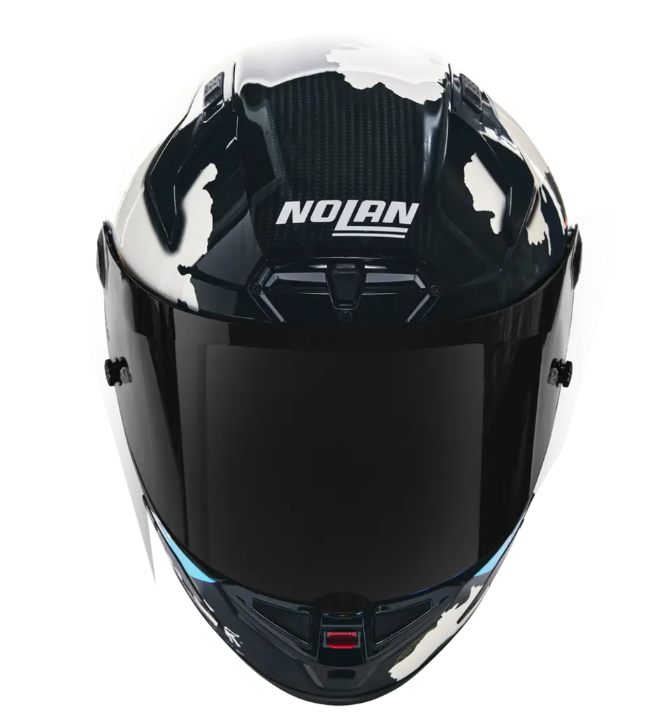 Nolan X-804 RS Casco Ultra Carbon Carlos Checa Réplica Edición Especial 30 Aniversario 355 