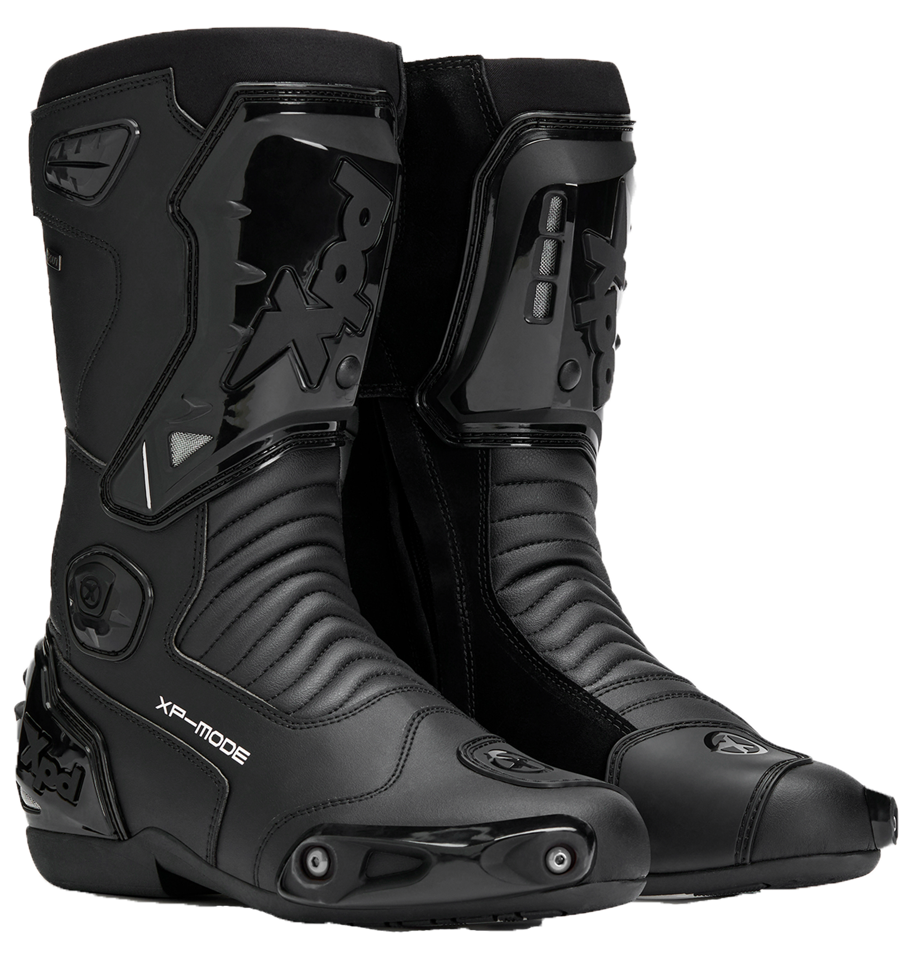 XPD XP-Mode botas de moto | Hombre | Negro 