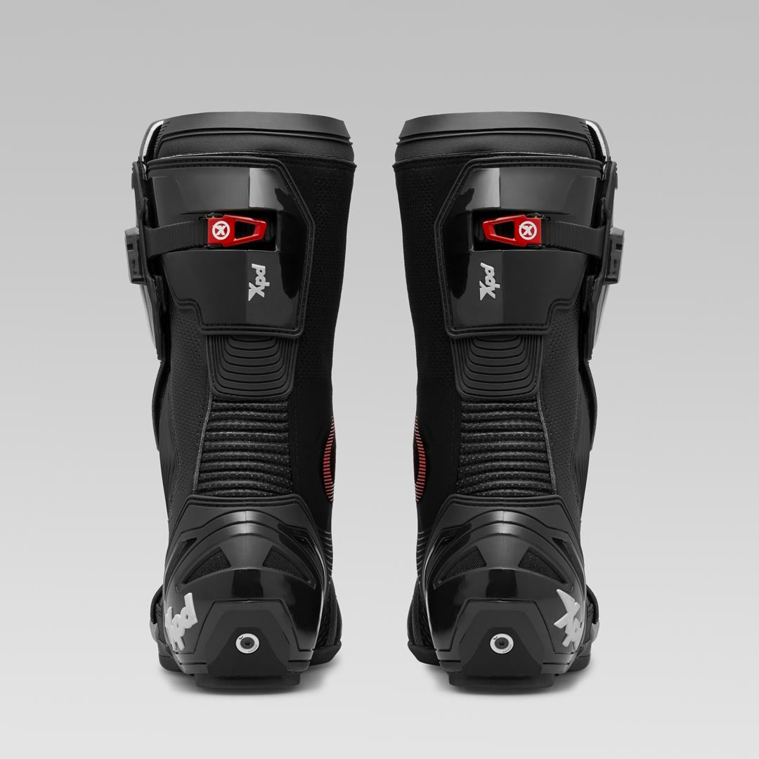 XPD XP9-S Botas de moto de carreras y de calle | Hombre | Negro 