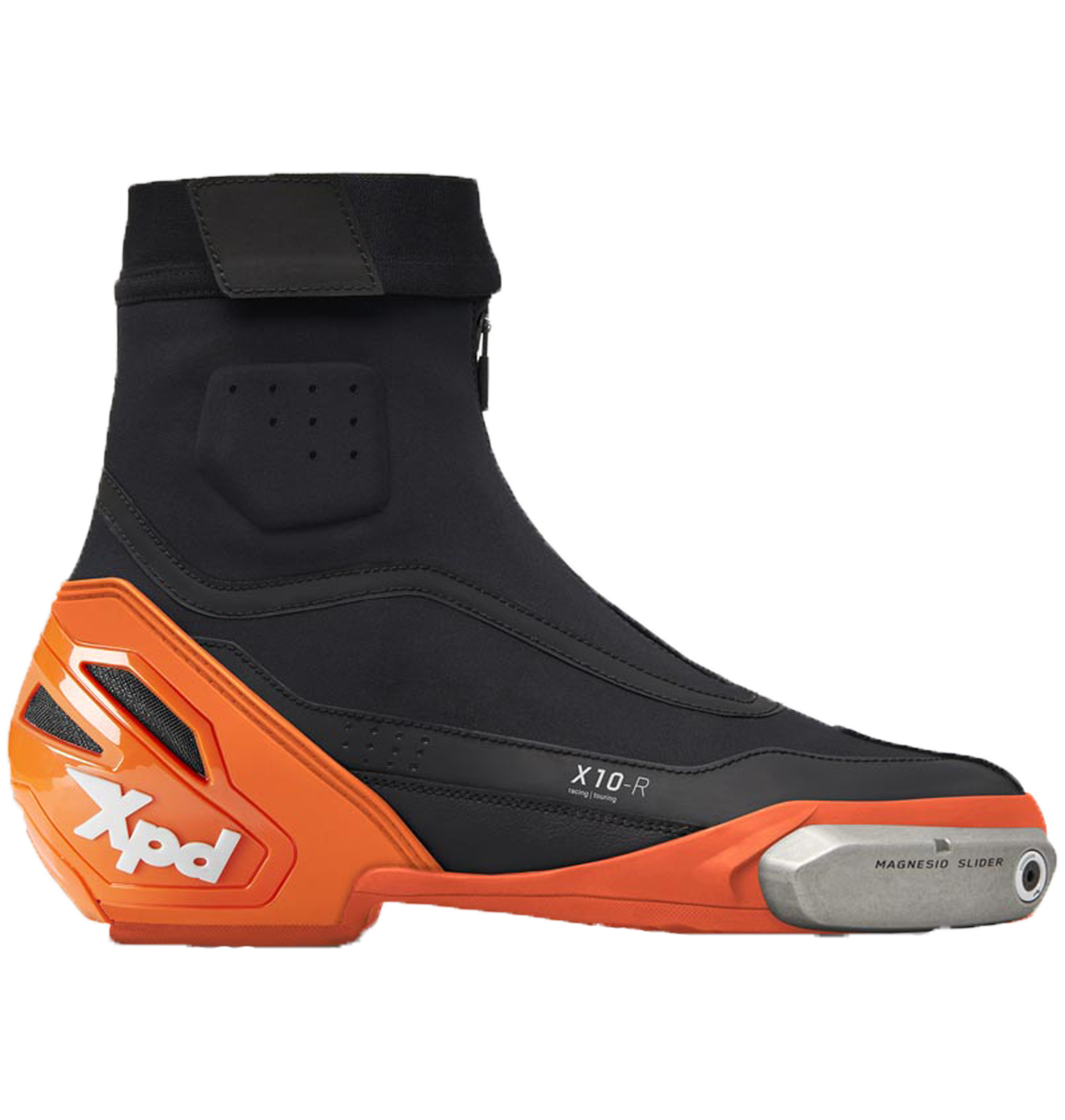 XPD X10-R Botas de Moto de Competición y Calle | Hombre | Negro/Naranja 