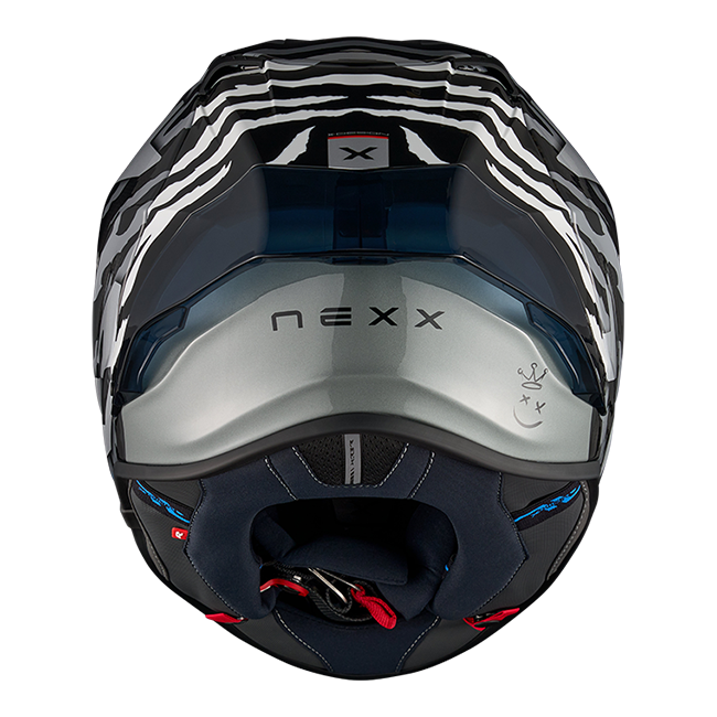 Casco Nexx X.R3R Ziger Carbon Negro Gris 01XR323513066 