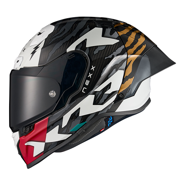 Nexx X.R3R Casco Ziger Carbon Gris Oro 01XR323513378 
