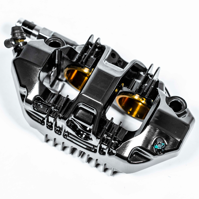 Freno de pinza monobloque TALOS X82 SBK Racing P4 34/38 108mm delantero derecho | X82.108.DL.R 