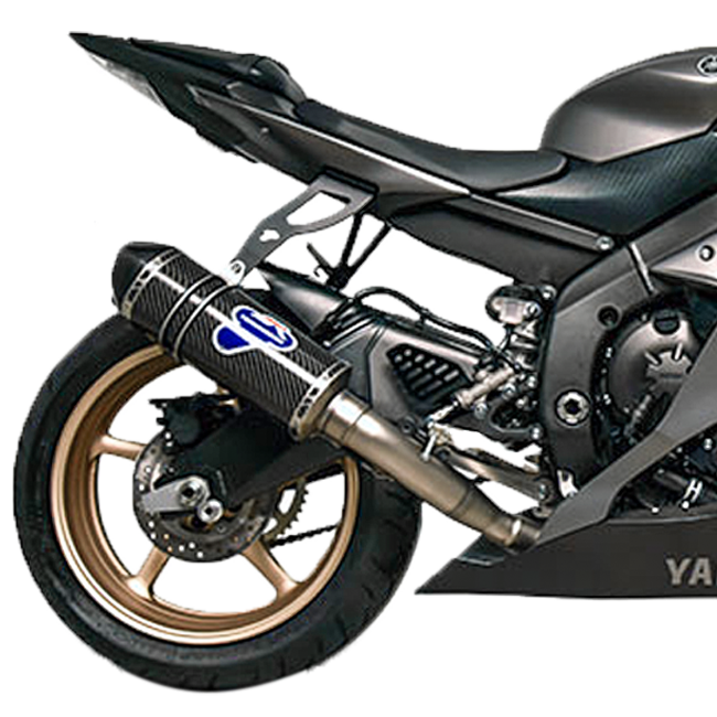 Sistema de escape completo de titanio Termignoni Yamaha YZF-R6 (06-25) Y105094CVT 