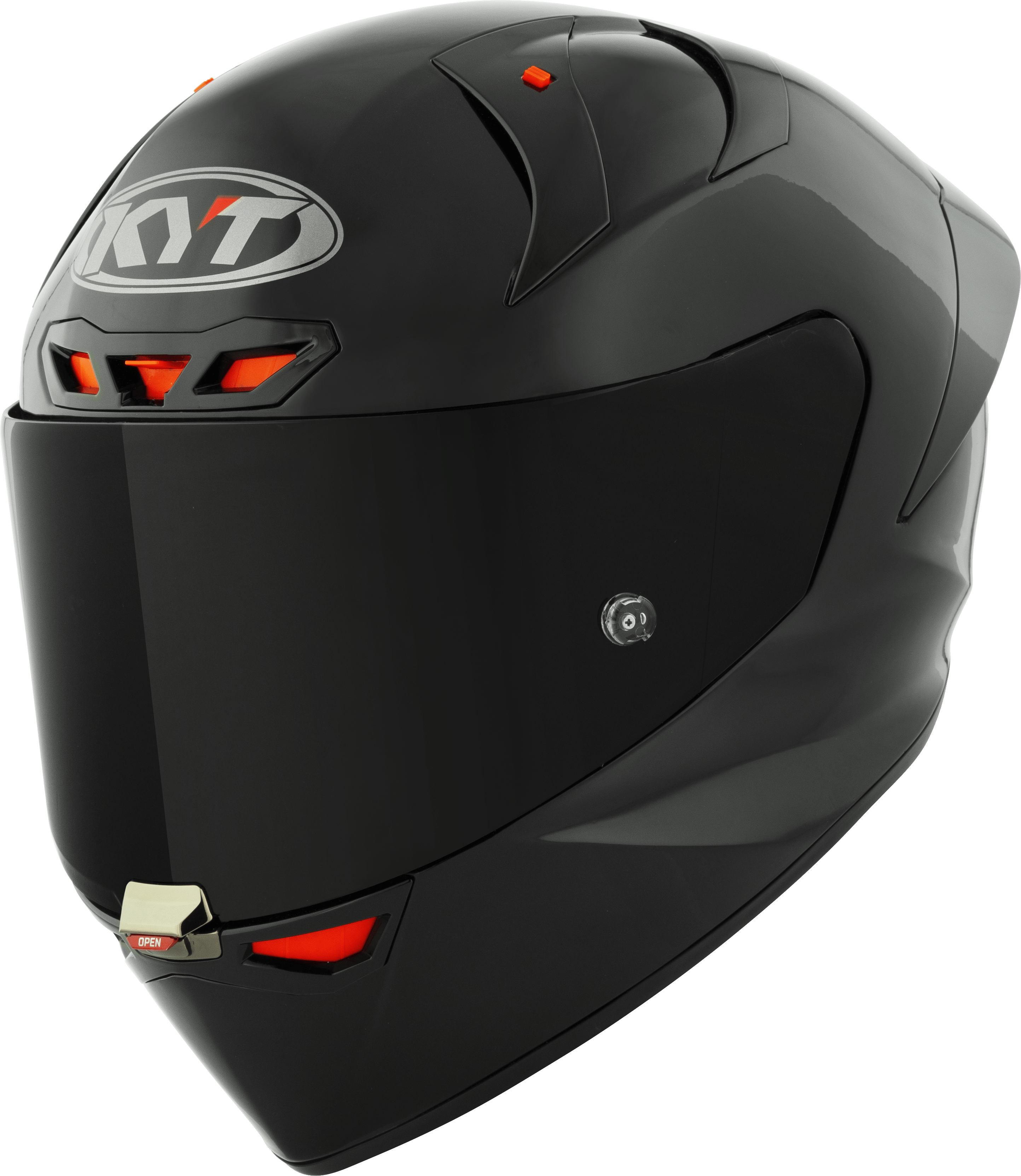 KYT KX-1 Race GP Casco Sencillo Negro Y6KX00W6 