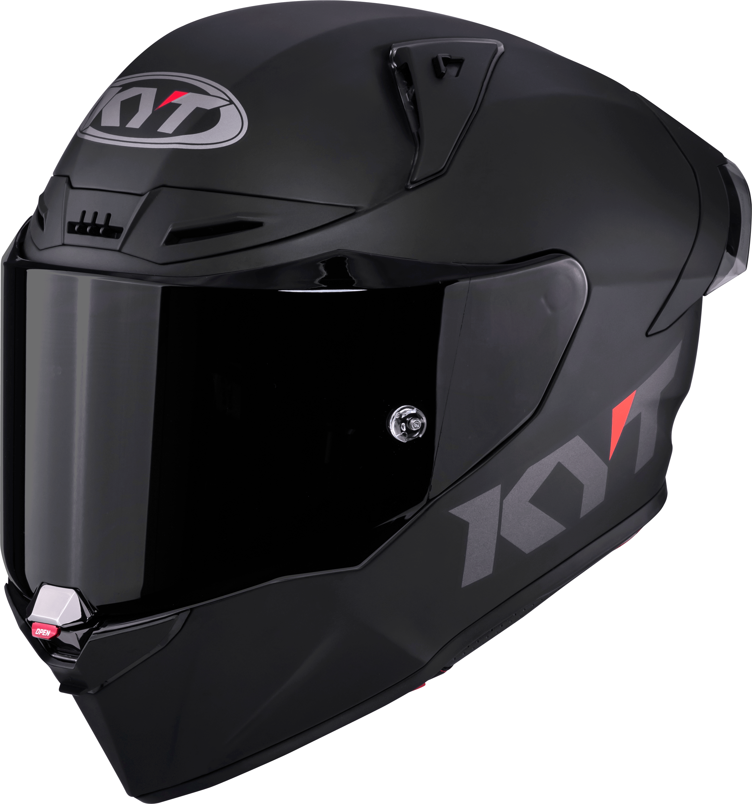 Casco de competición KYT R1R Plain negro mate Y6R100X6 
