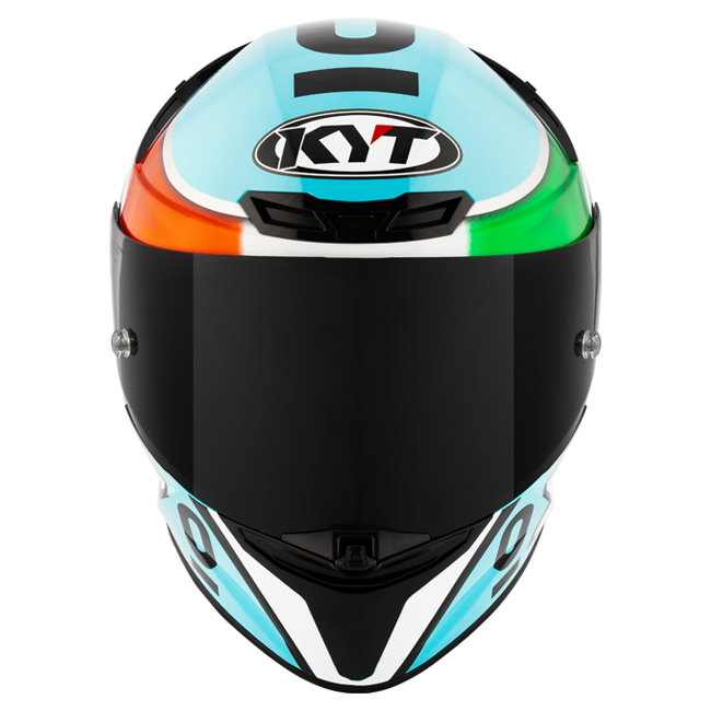 KYT TT-Revo Casco Réplica Leopard Racing Italia Tricolore Y6TR0017 