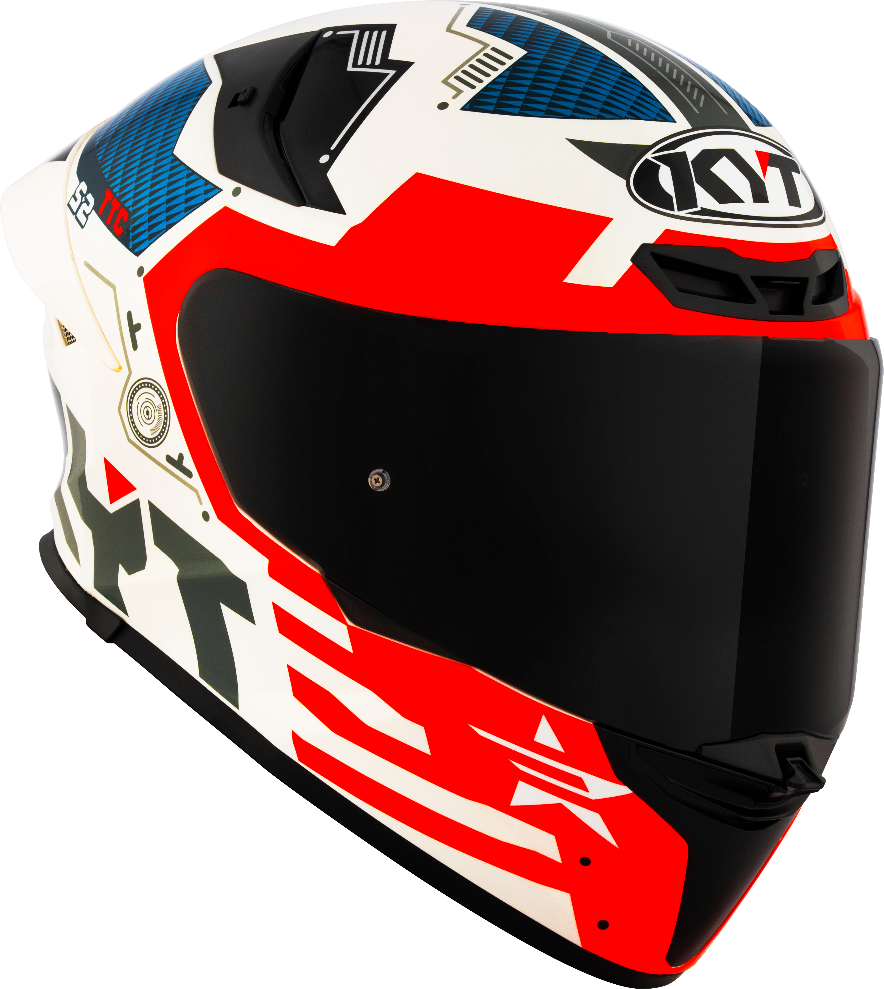KYT TT-Revo Casco Fuselaje Rojo Y6TR0020 