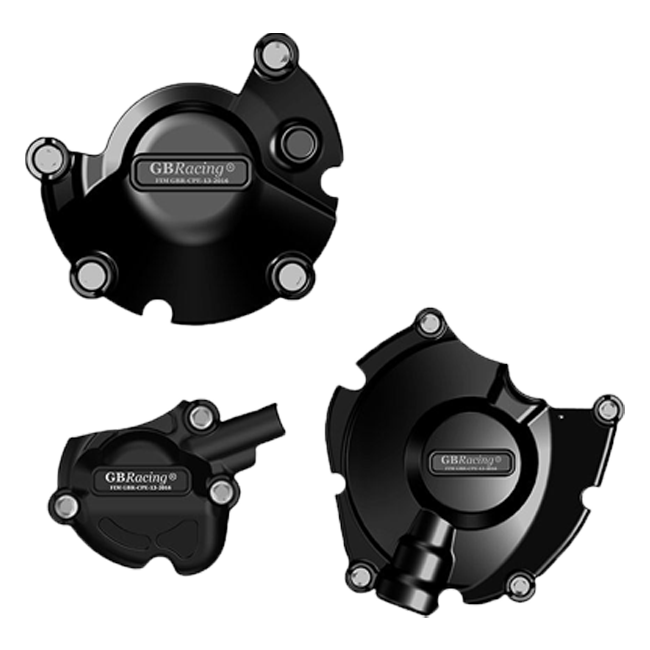 Carcasa del motor Protectores Juego completo GBRacing Yamaha YZF-R1/M RN32, RN49 y RN65 (15-25) 