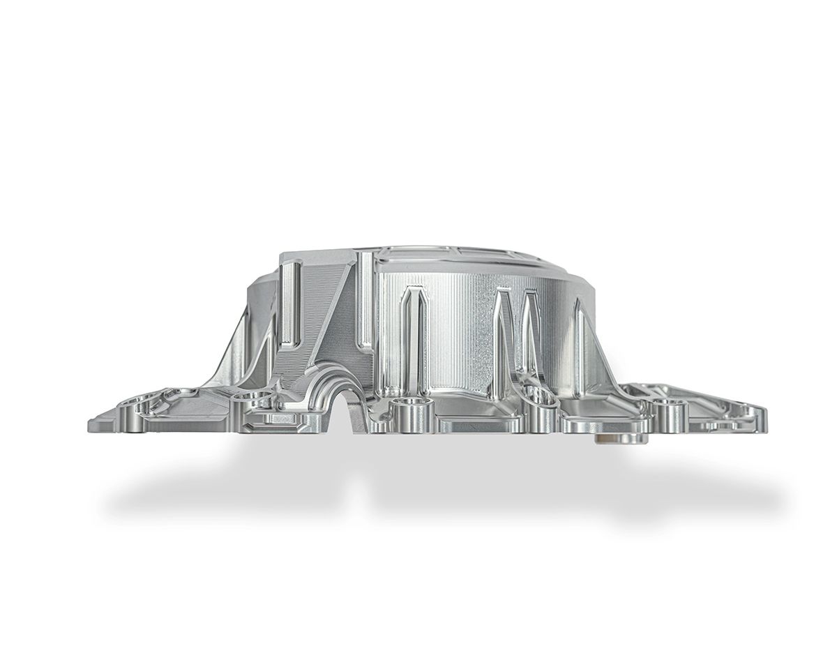 Carcasa de motor de aluminio izquierda con tornillos de titanio Motocorse Ducati Panigale V4/S/R (18-24) 