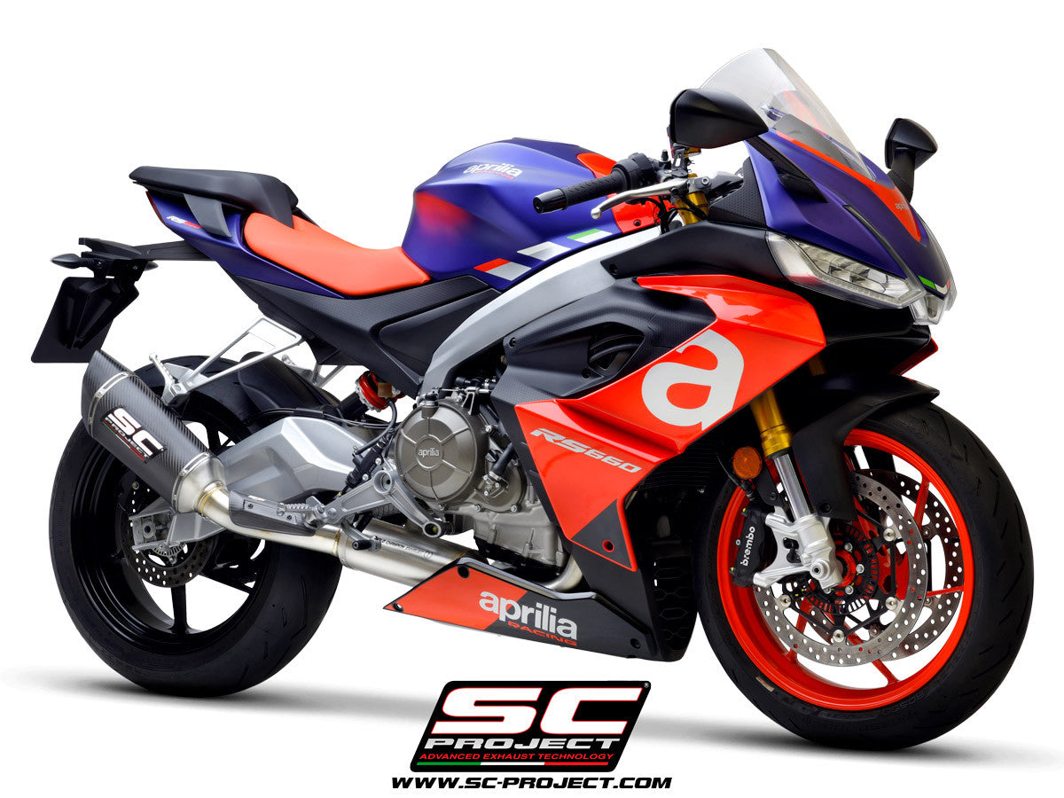 Sistema completo SC-Project 2-1 SC1-R Aprilia RS 660 (20-24) A23A-KC90 