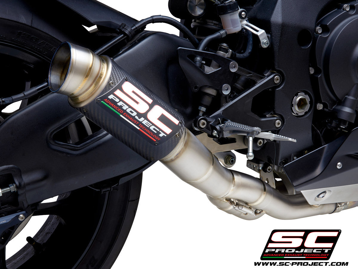 SC-Project Slip-On GP70-R + tubo de reemplazo KAT Yamaha YZF-R1/M RN65 (20-25) Y11C-DET70 