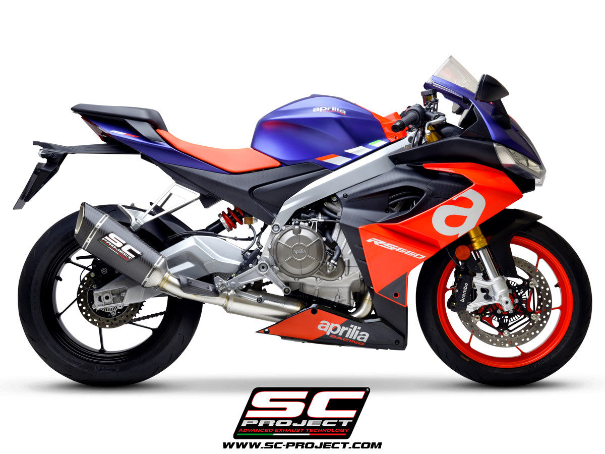 Sistema completo SC-Project 2-1 SC1-R Aprilia RS 660 (20-24) A23A-KC90 