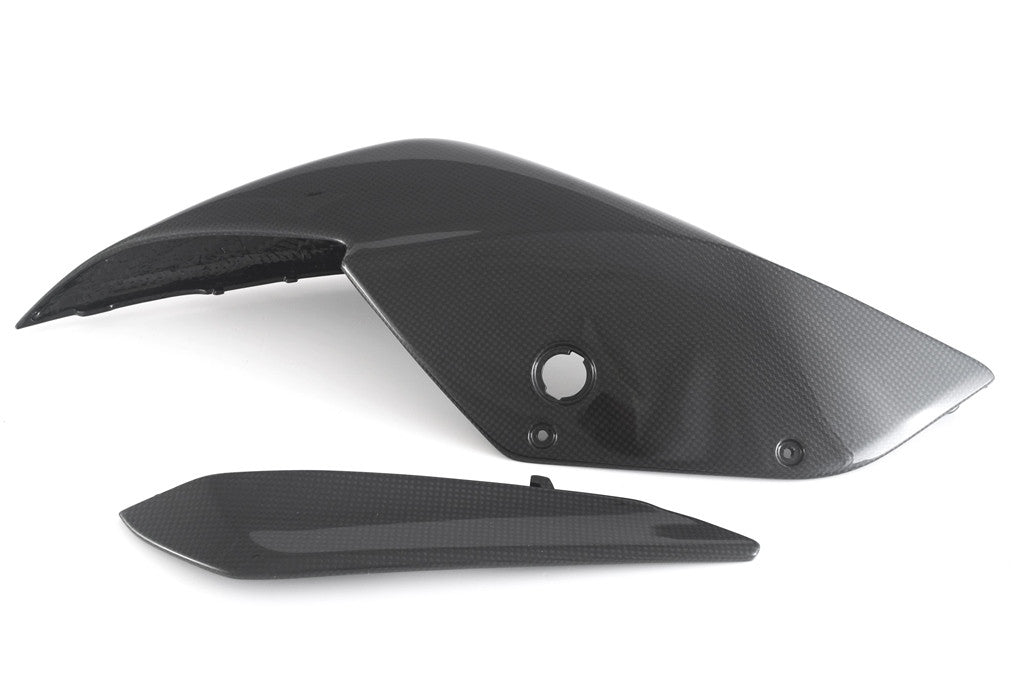 Carena trasera (2 piezas) derecha de carbono Fullsix Ducati Panigale 959 (16-19) 