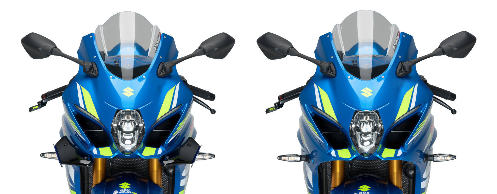 Spoiler de ala Puig Downforce Suzuki GSX-R 1000 (17-23) 9738 