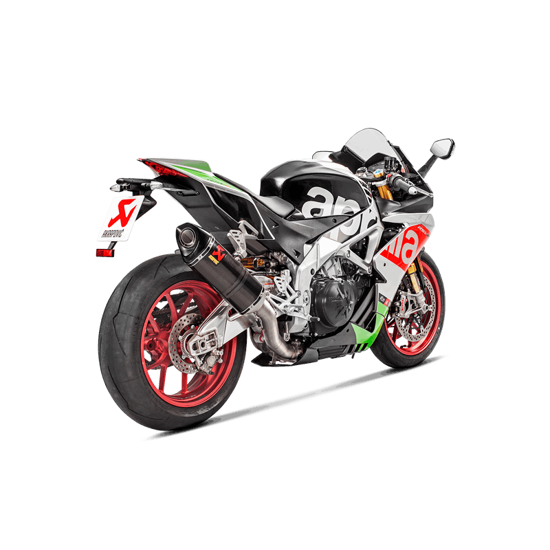 Akrapovic Slip-On Line (Carbono) Aprilia RSV4/1100 Factory/RF/RR (17-20) S-A10SO9-RC 