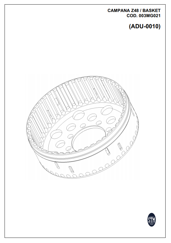 STM EVO SBK embrague seco Ducati Panigale 1199/1299 KTT-0400 
