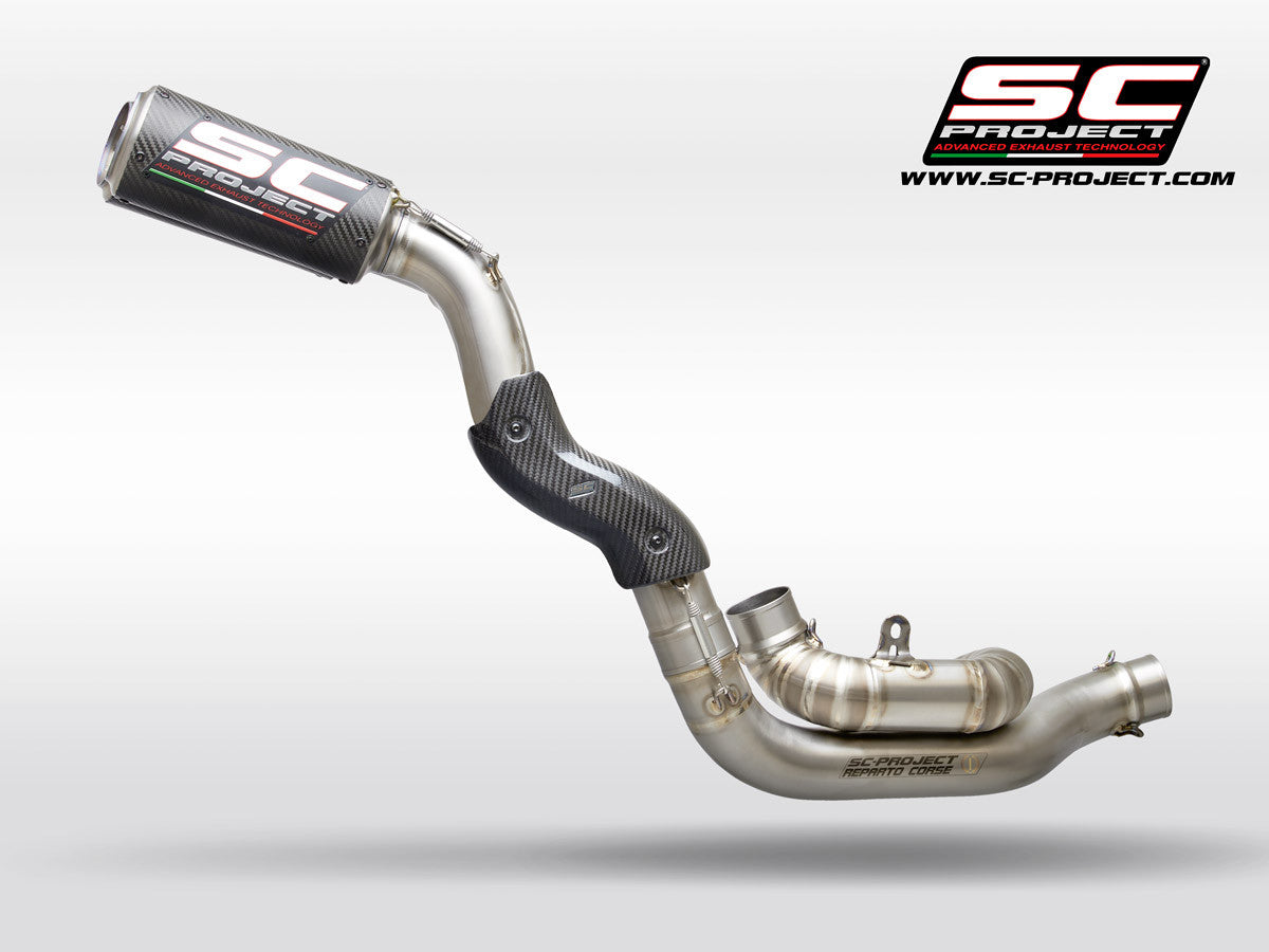 SC-Project Sistema de escape semi-completo CR-T Ducati Panigale V4/S (18-20) D26A-T68C 