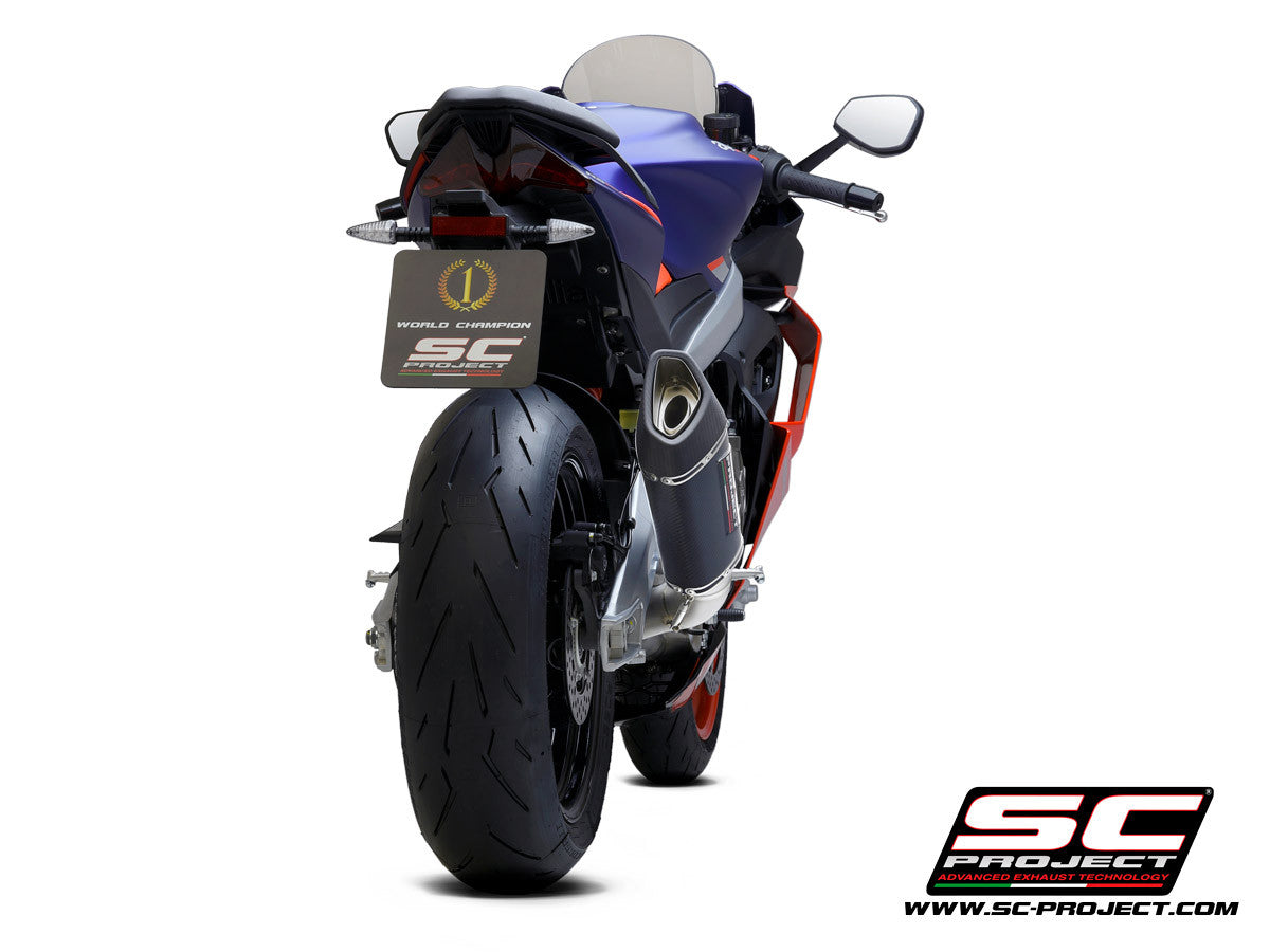 SC-Project Trofeo Titan sistema de escape completo 2-1 SC1-R Aprilia RS 660 (20-25) A23A-TC90 