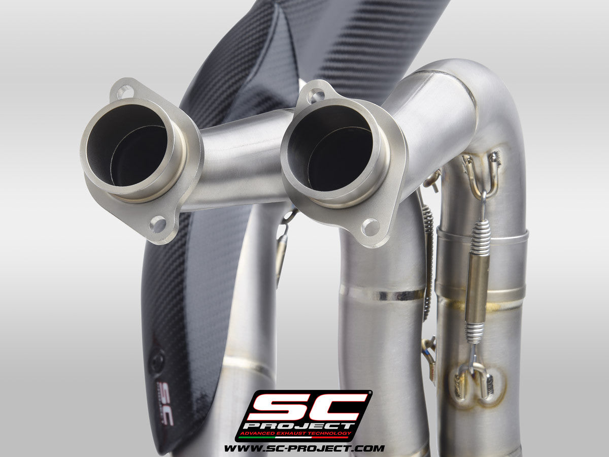 Sistema de escape completo SC-Project Titan SC1-R (350mm) para Aprilia RSV4 1100 Factory (21-25) A27A-TC93C 