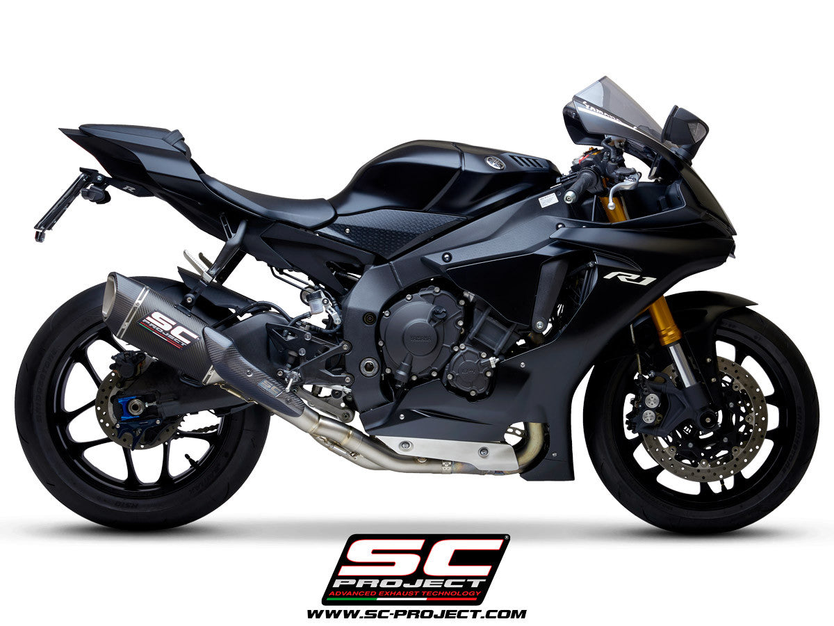 SC-Project Slip-On SC1-R + tubo de reemplazo KAT Yamaha YZF-R1/M RN65 (20-25) 