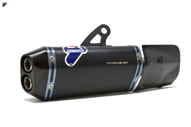 Kit de escape Termignoni Slip-On Black Edition para Ducati Panigale V4/S/R (18-24) D18409400INA 
