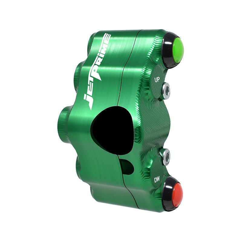 Interruptor de manillar izquierdo JetPrime para Kawasaki ZX-6R/636/RR (19-22) JP PLS 044 