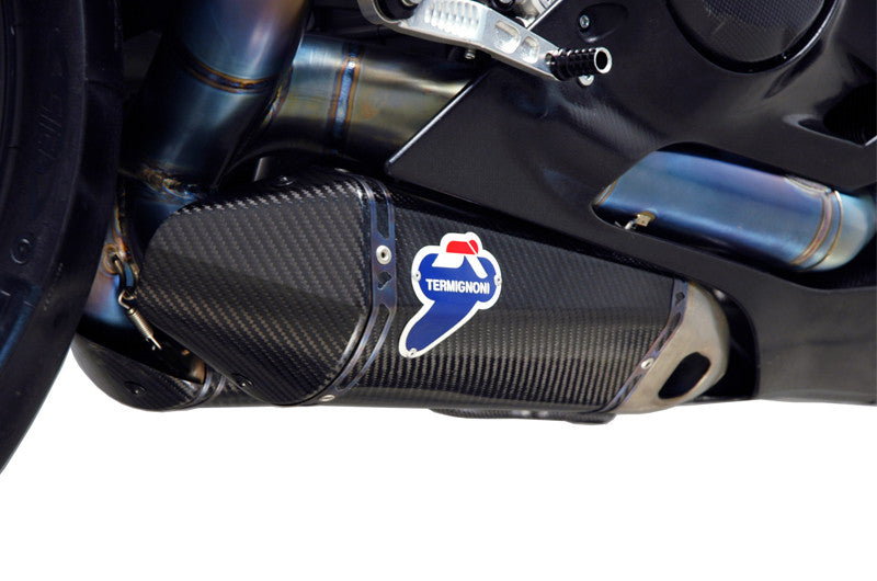 Kit de escape Slip-On Termignoni de carbono para Ducati Panigale 1299/S (15-18) D155102CPT+D155Y2 
