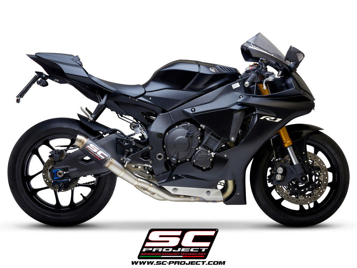 SC-Project Slip-On GP70-R + tubo de reemplazo KAT Yamaha YZF-R1/M RN65 (20-25) Y11C-DET70 