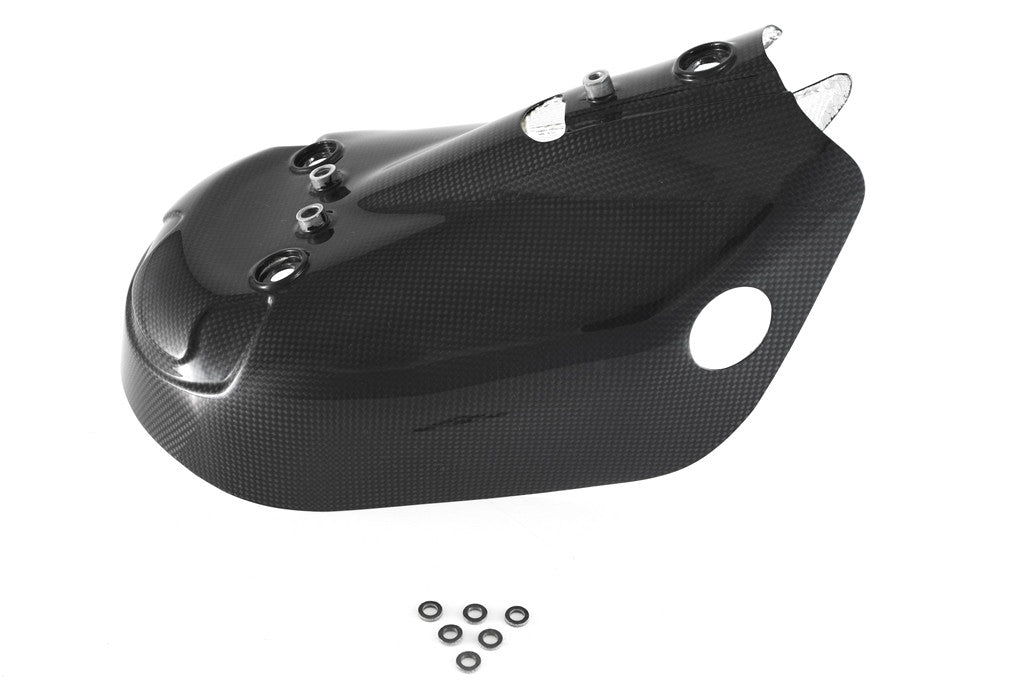 Protección térmica de colector de carbono Fullsix Ducati Panigale V2 955 (20-24) 