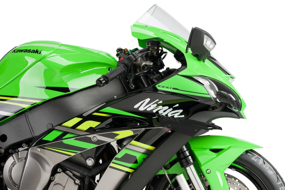 Spoilers de alerones Puig Downforce Kawasaki ZX-10 R/RR (11-20) 9882 