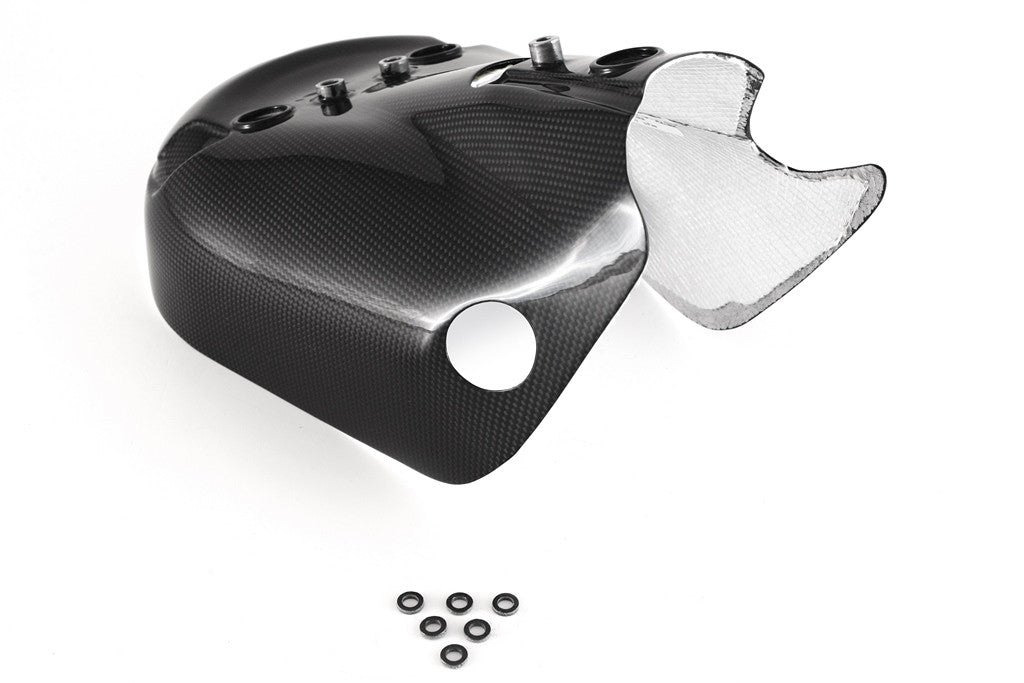 Protección térmica de colector de carbono Fullsix Ducati Panigale V2 955 (20-24) 